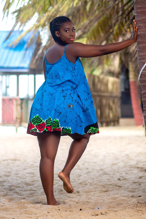 Lebene African Print Dress