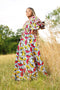 Mavo Maxi African Print Dress
