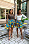 Yorm African Print Skirt