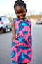 ASEYE KIDS AFRICAN PRINT DRESS - Origin Trends