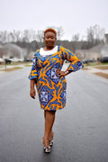 ESRE AFRICAN PRINT DRESS - Origin Trends