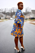 ESRE AFRICAN PRINT DRESS - Origin Trends