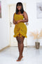 Elize African Print Dress
