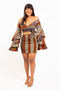 Koesa African Print Stretchy Skirt