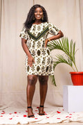 Ameta African Print Dress