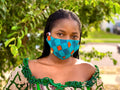 AFRICAN PRINT NOSE MASK