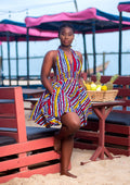 Keli African Print Dress