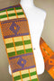Multicolored Royal Stool Handwoven Kente Stole/scarf/cloth
