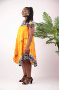 BATIK FREE FIT AFRICAN PRINT DRESS - Origin Trends