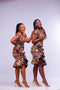 Hadzi Black African Print Dress