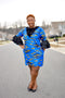 ASANU AFRICAN PRINT DRESS - Origin Trends