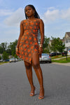 Lilik African Print Dress