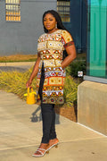Sedzo African Print Dress