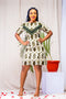 Ameta African Print Dress